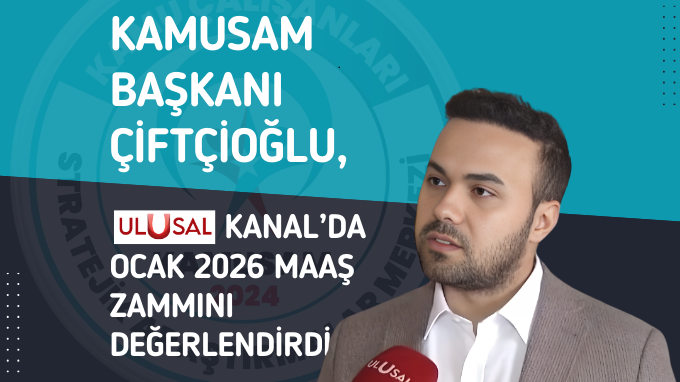 KAMUSAM BAŞKANI ÇİFTÇİOĞLU,